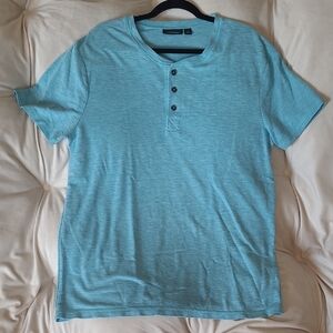Marc Anthony Blue Short Sleeve Tee